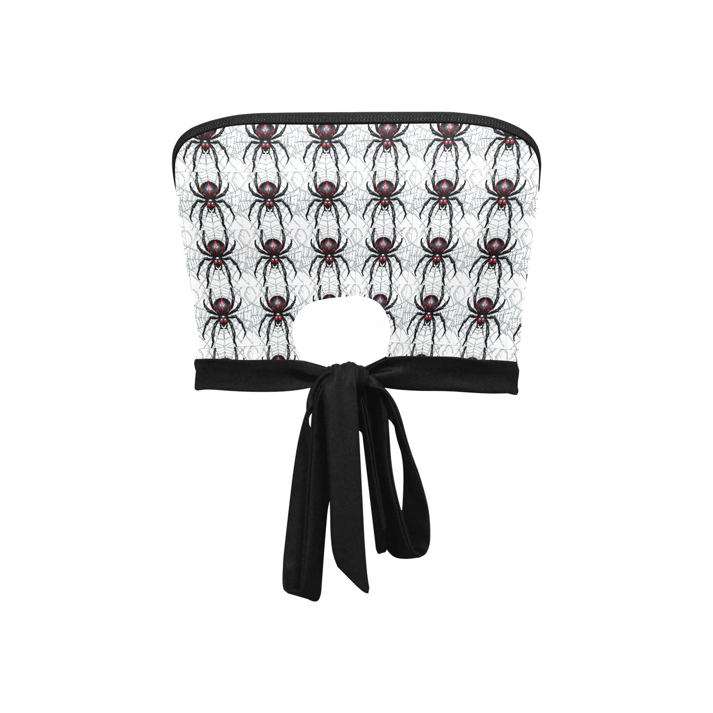 Widow Maker Tie Bandeau Top