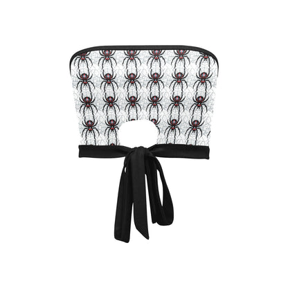 Widow Maker Tie Bandeau Top