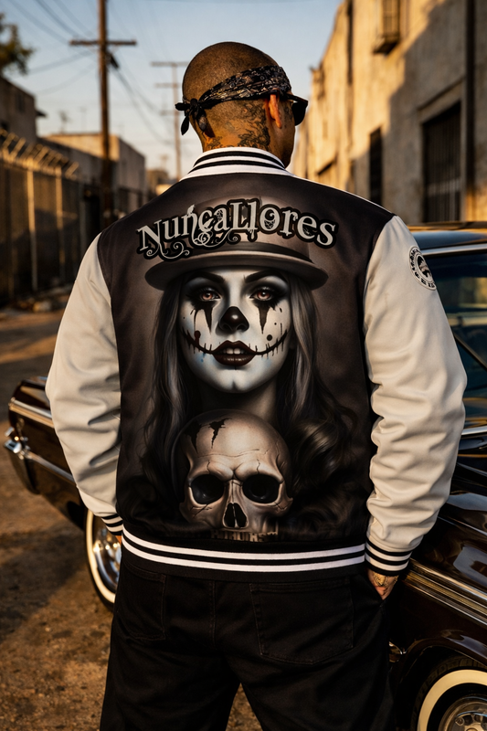 🪇 Nunca Llores - Varsity Jacket - Never Cry