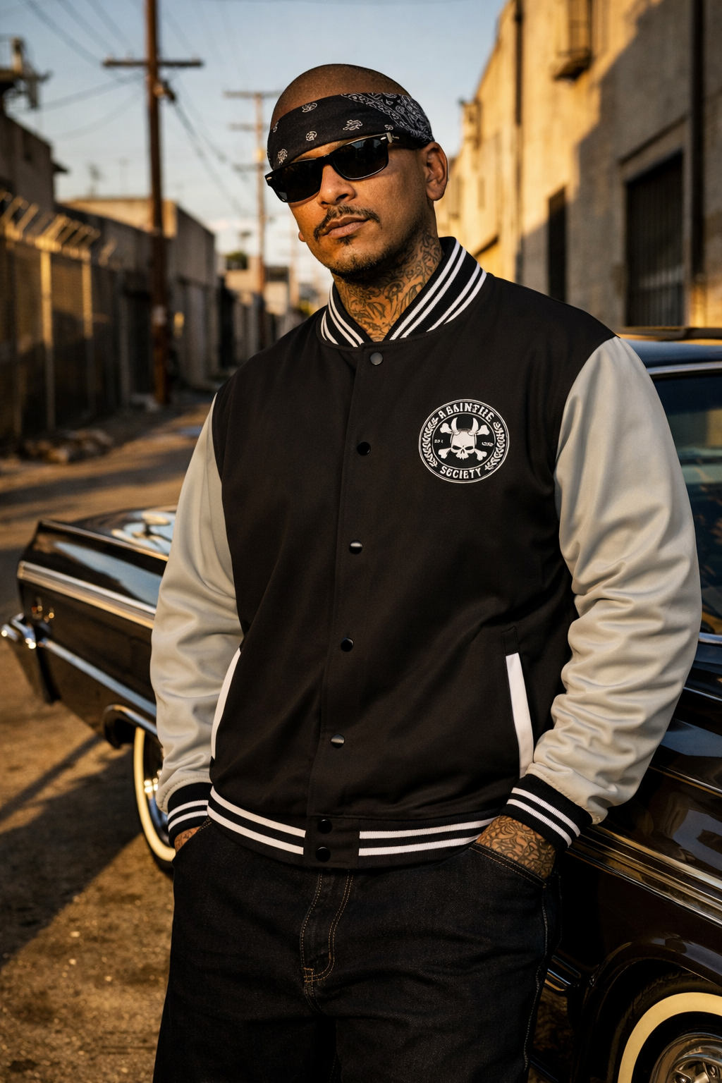 🪇 Nunca Llores - Varsity Jacket - Never Cry