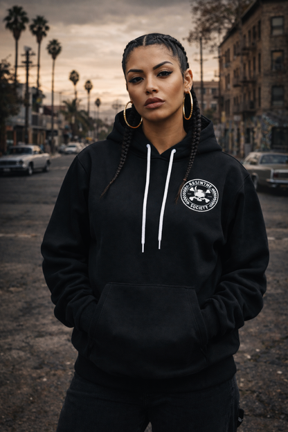 Always Laughing Never Crying - Unisex Pullover Hoodie - Cotton