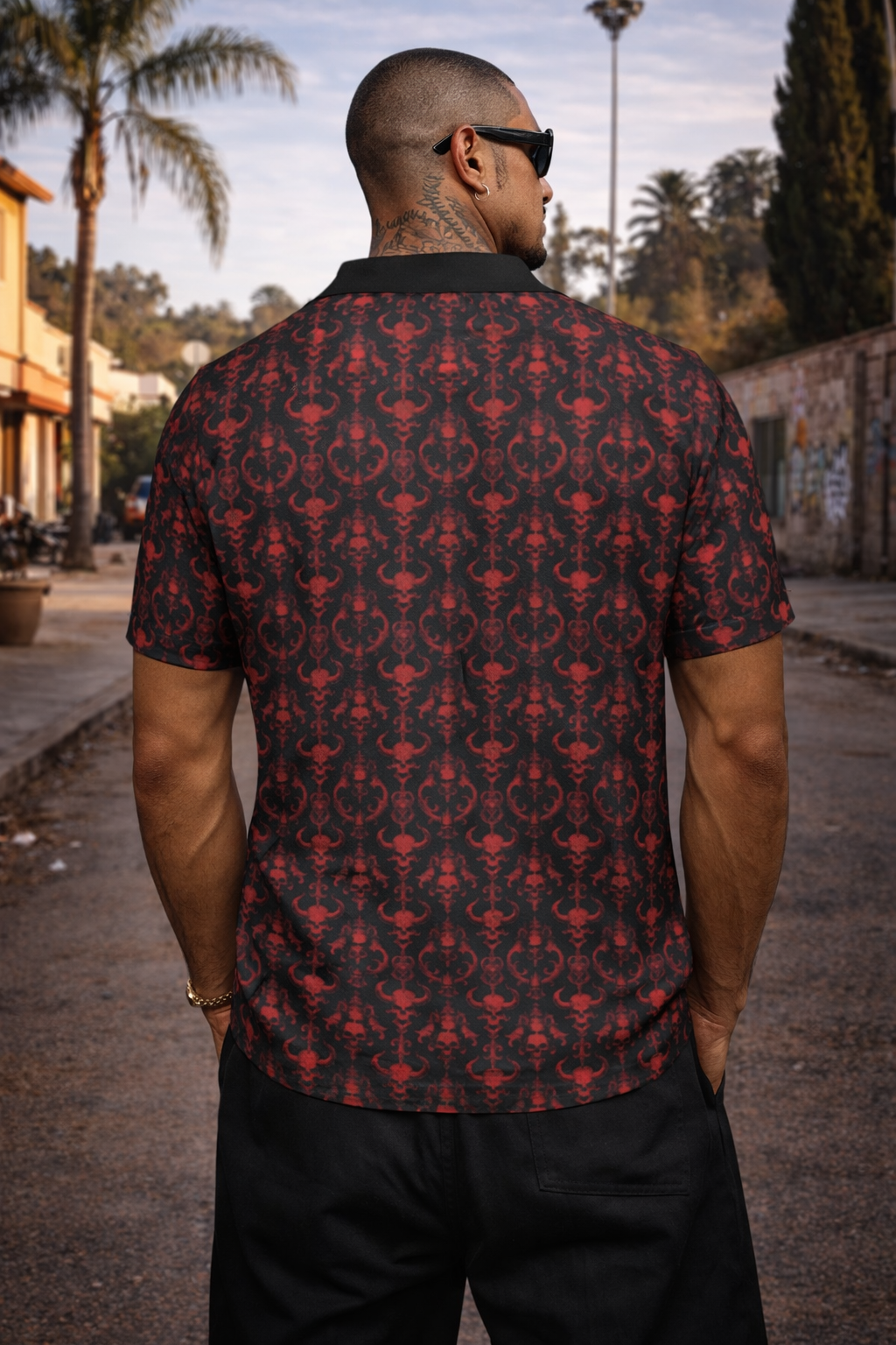 Dark Descent Hawaiian Shirt - Gothic