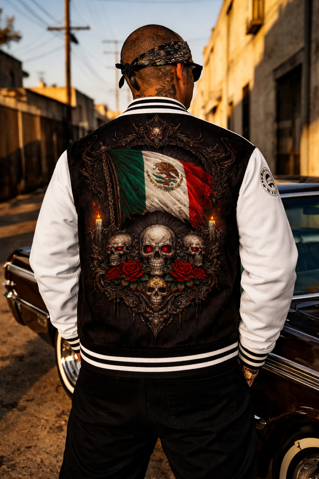 🇲🇽 Mexico Flag Varsity Jacket - Mexican Pride