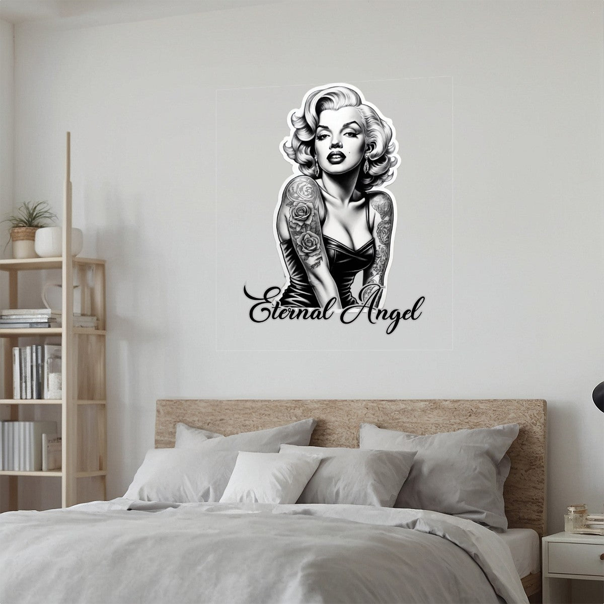 Eternal Angel Small Die-Cut PVC Stickers (UV)