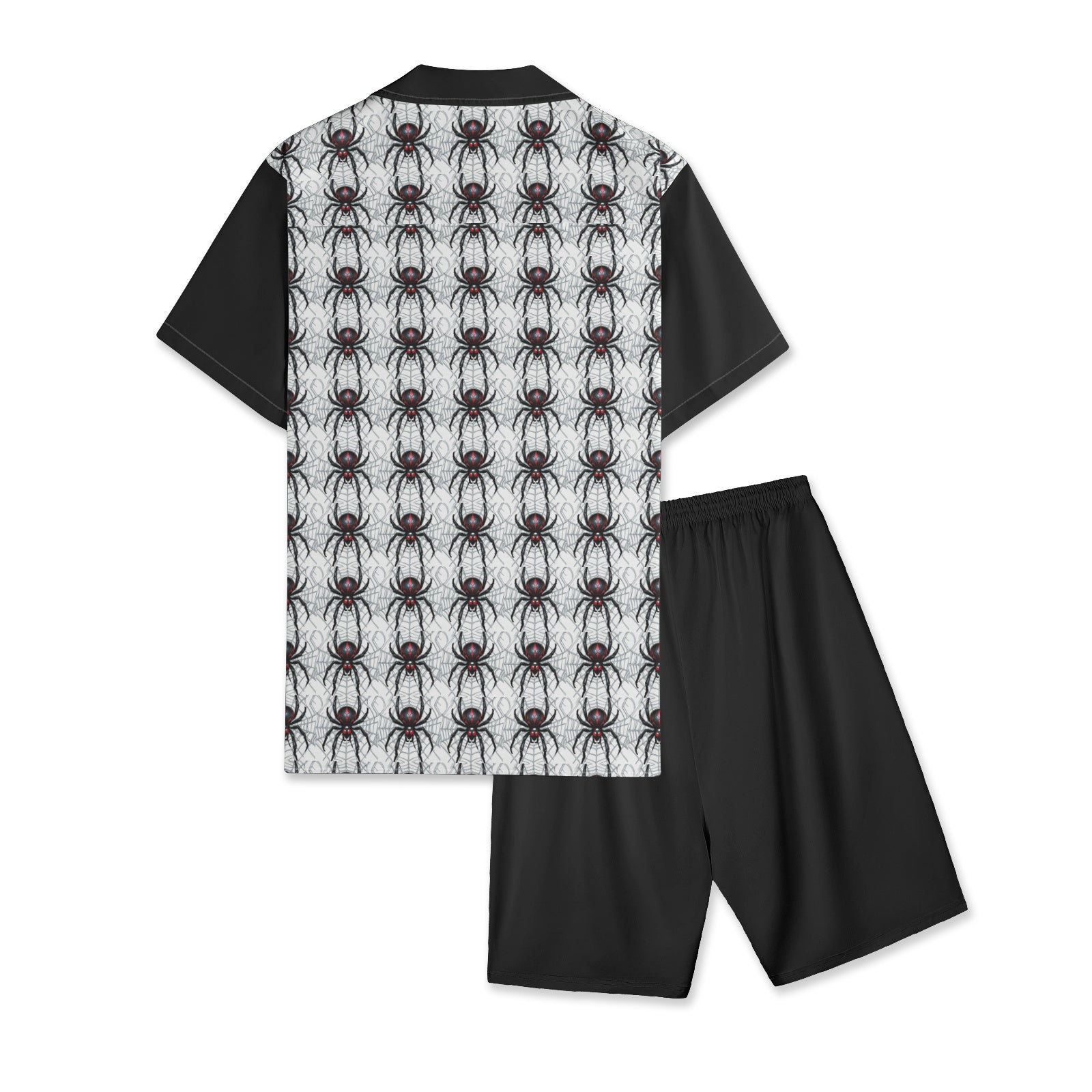 Widow Maker Men's All-Over-Print Hawiian Shirt Sets