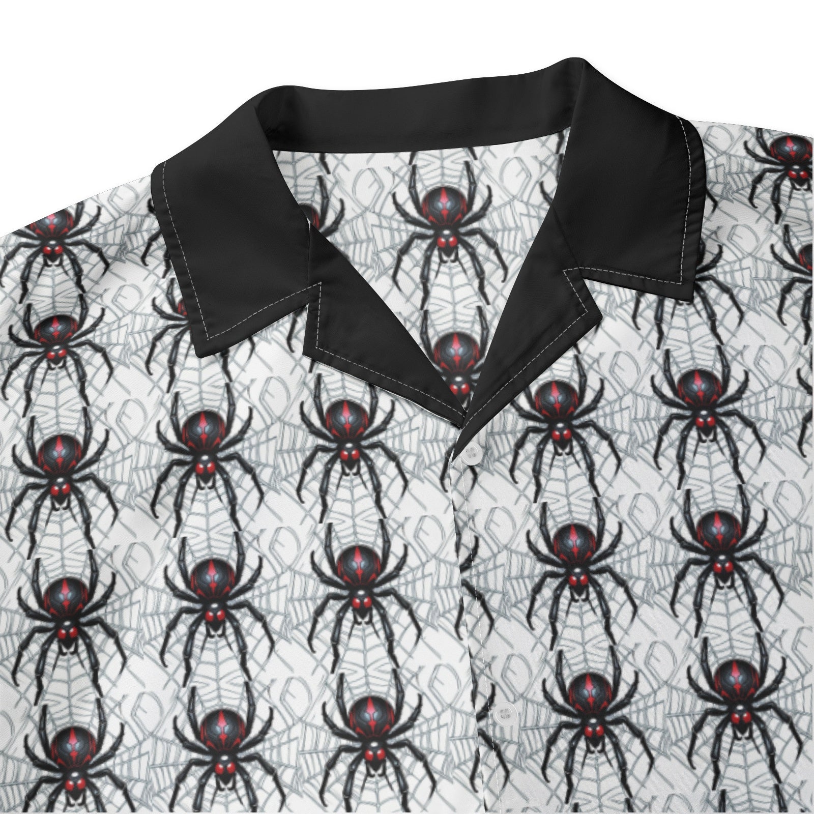 Widow Maker Men's All-Over-Print Hawiian Shirt Sets