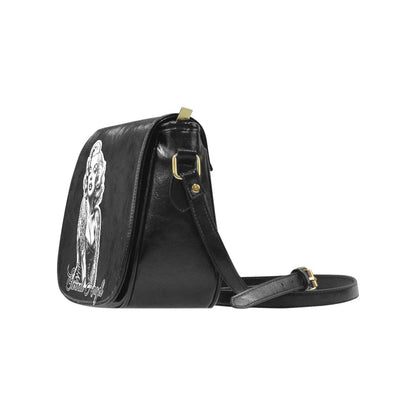 Eternal Angel Marilyn Monroe Saddle Bag - Gothic Vegan Leather
