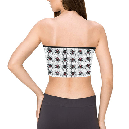 Widow Maker Tie Bandeau Top